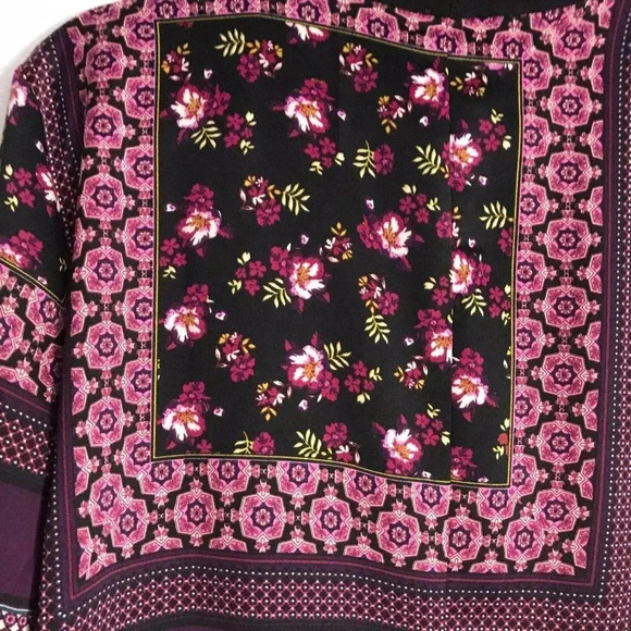 Chicos Womens Black Longsleeve Blazer Size 4 - Picture 8 of 11